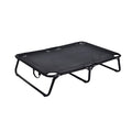 Topmast Hundebett Outdoor 107x61 cm Schwarz