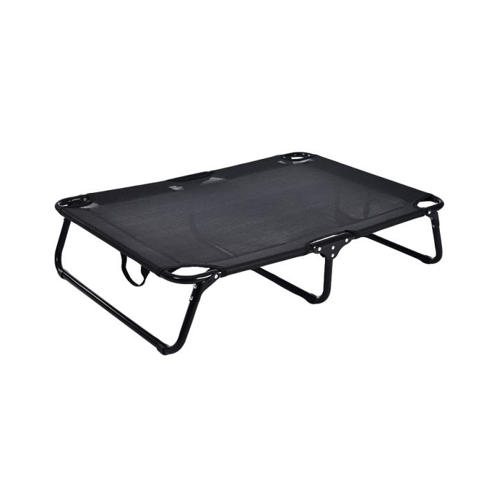 Topmast Hundebett Outdoor 120x80cm Schwarz