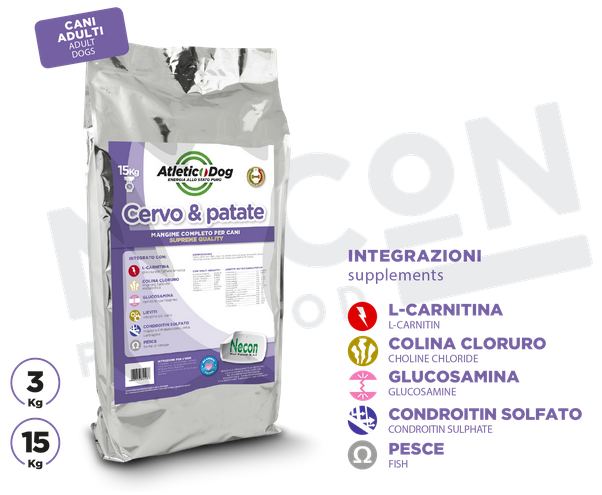 Necon Atletic Dog mit Wild und Kartoffel