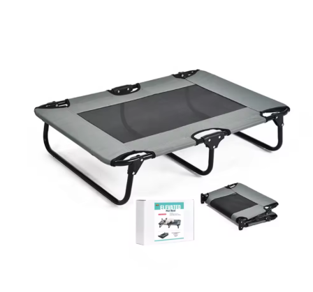 Topmast Hundebett Outdoor Gr.L Antrazit 125x83cm