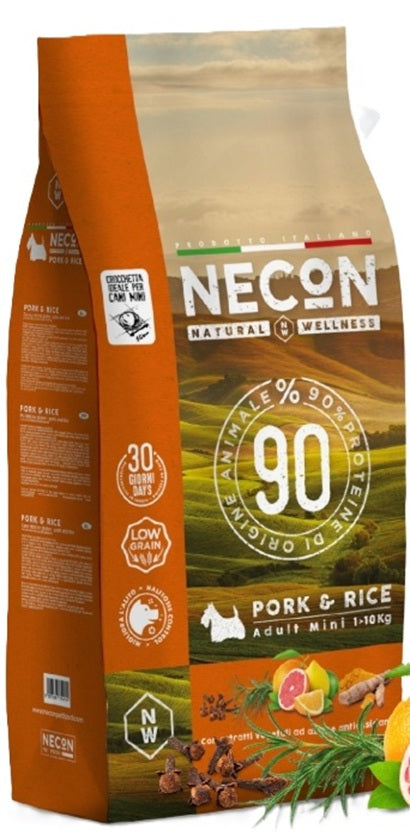 Necon Natural Wellness Dog mit Schwein und Reis