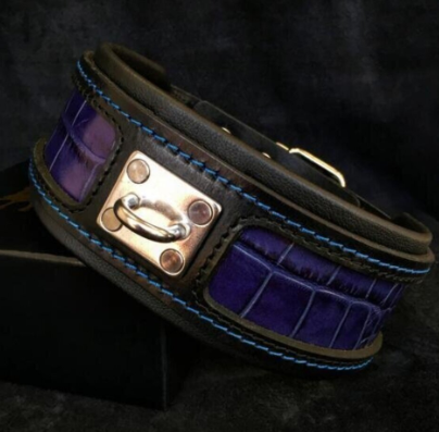 "Reptilien" Halsband in div. Farben