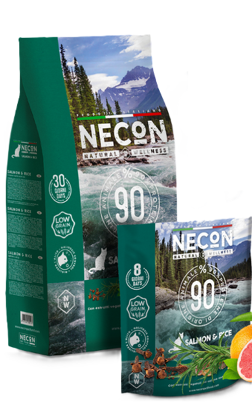 Necon Natural Wellness Cat Lachs und Reis