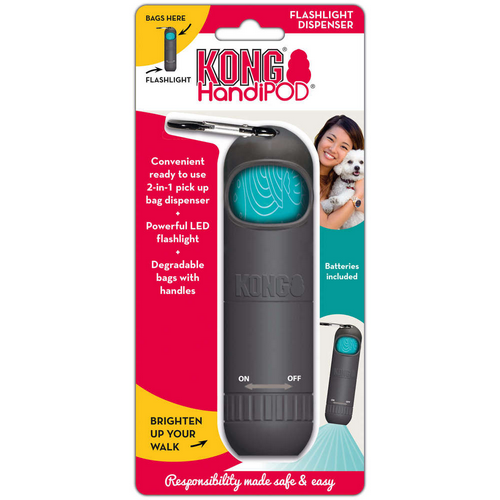 KONG HandiPOD Kotbeutel mit LED Lampe