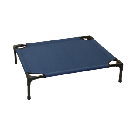 Topmast Erhöhtes Hundebett Classic - Blau 122x91x23cm