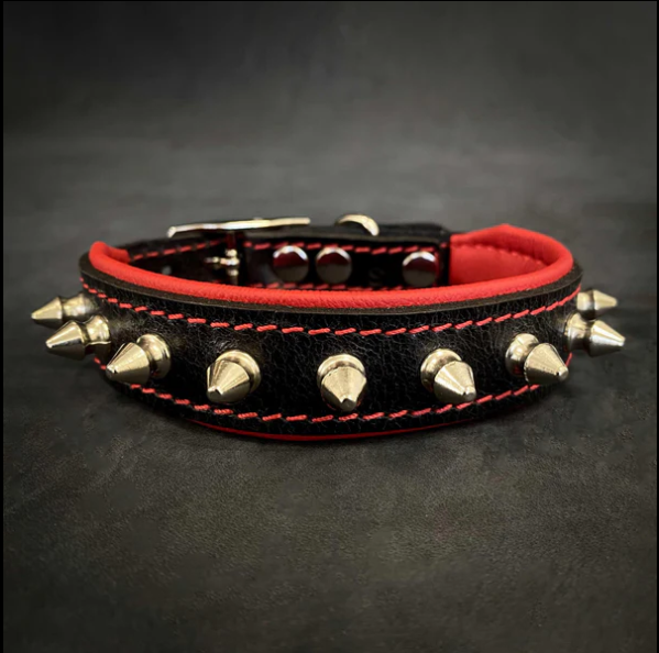 "Spiky" Halsband in div. Farben