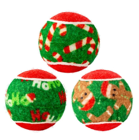 KONG Holiday SqueakAir Balls 6er Pk. Gr.S