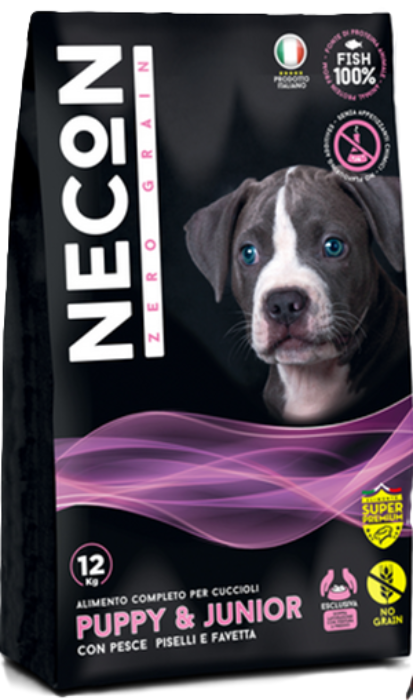 Necon Zero Grain Puppy & Junior Fisch