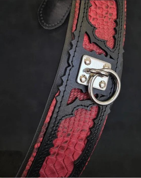 "Der Rote Drachen" Halsband