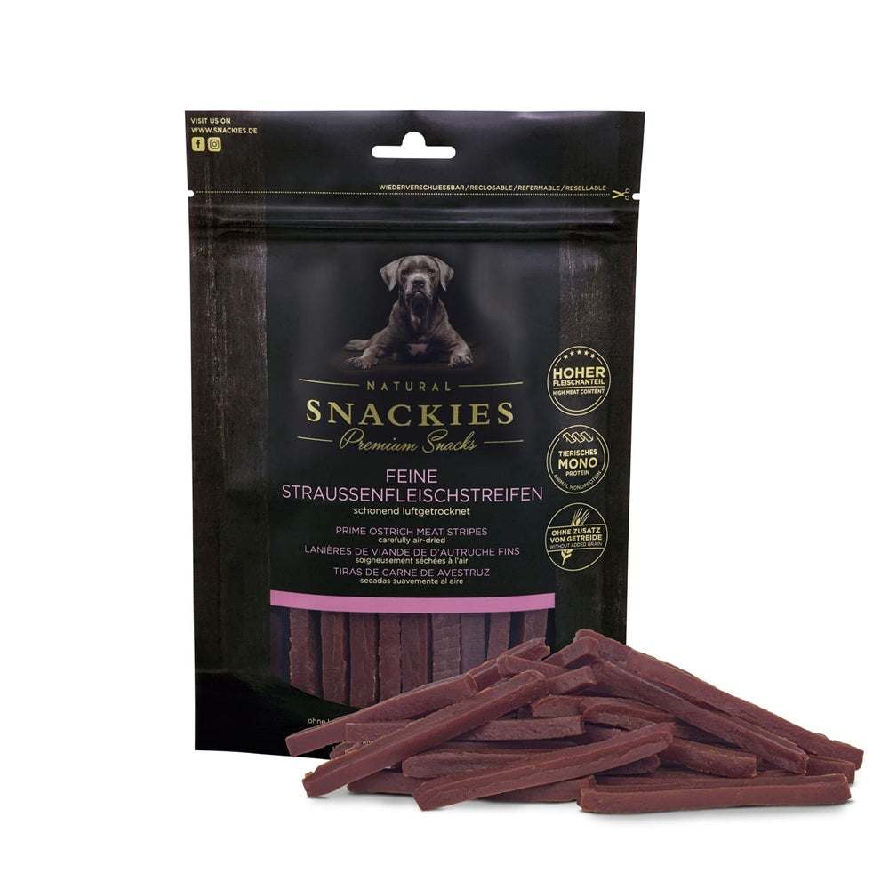 Feine Straussenfleischstreifen 150g