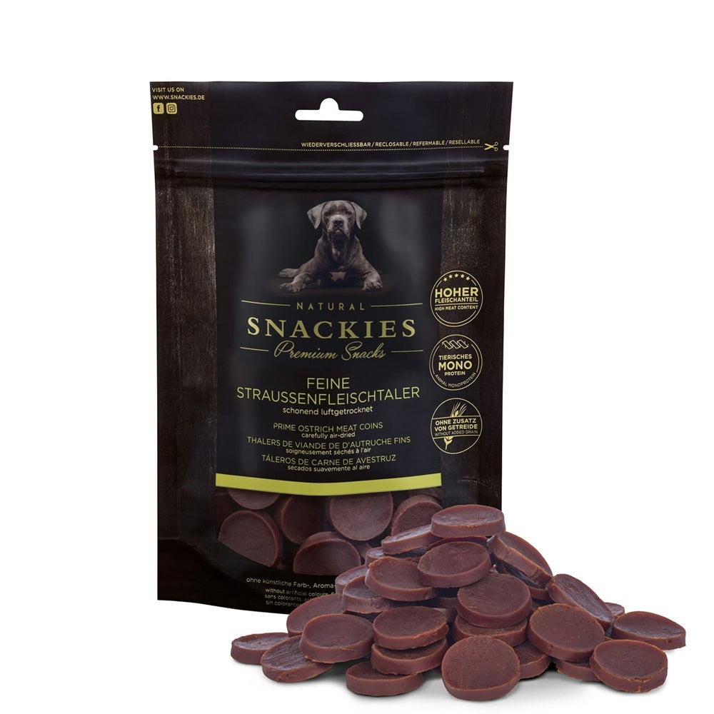 Feine Straussenfleischtaler 150g