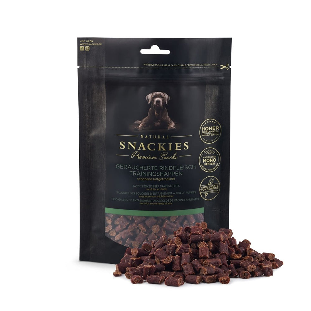Geräucherte Rindfleisch Trainingshappen, soft 170g