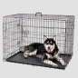 Preview: Topmast Hundebox  mit Trennwand - Welpentraining 122x75x82cm