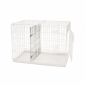 Preview: Topmast Hundebox  mit Trennwand - Welpentraining 122x75x82cm