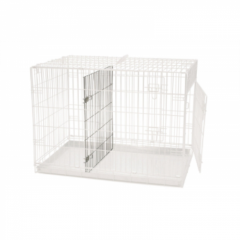 Preview: Topmast Hundebox  mit Trennwand - Welpentraining 122x75x82cm