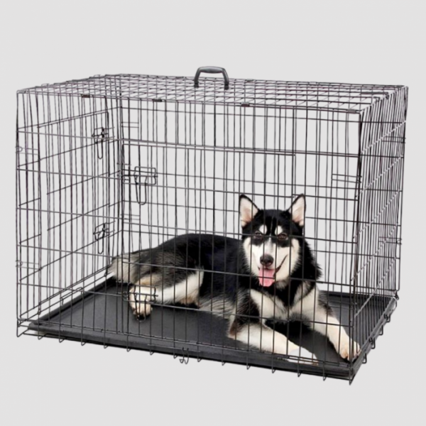 Topmast Hundebox  mit Trennwand - Welpentraining 122x75x82cm