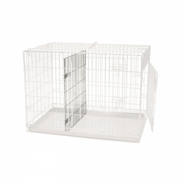 Topmast Hundebox  mit Trennwand - Welpentraining 122x75x82cm